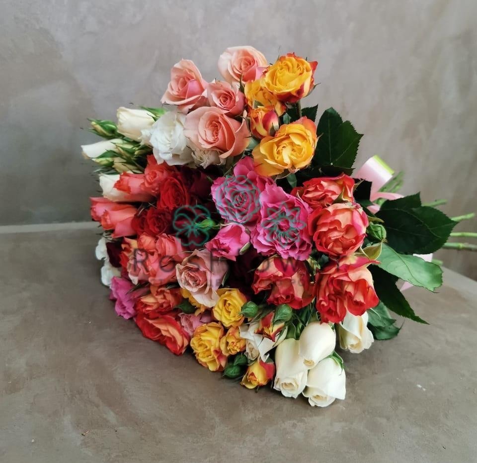 Букет цветов из: Розы в Русаново