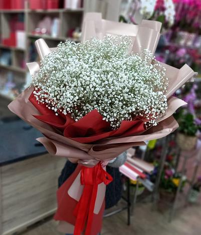 Букет цветов из: Гипсофила в Русаново