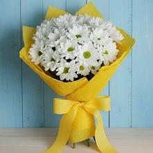 Букет цветов из:  Хризантемы #REPLACE_PRED# Русаново