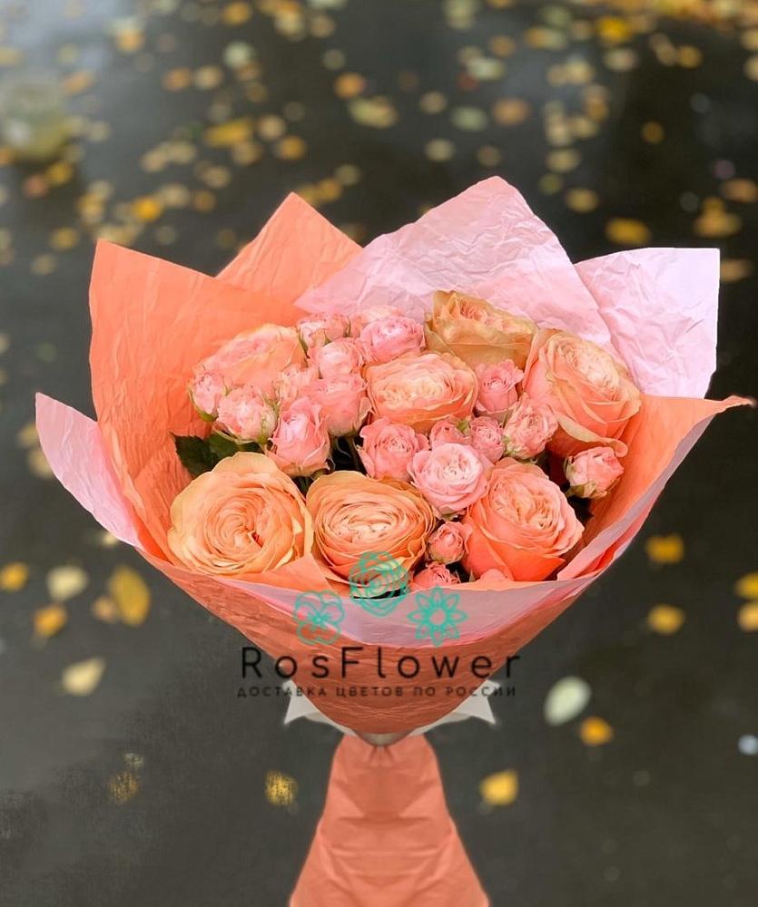 Букет цветов из: Розы в Русаново