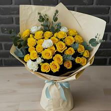 Букет цветов из:  Розы в Русаново