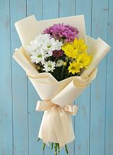 Букет цветов из:  Хризантемы в Русаново