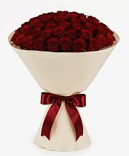Букет 101 Бордовая роза Блэк Бакарра #REPLACE_PRED# Русаново