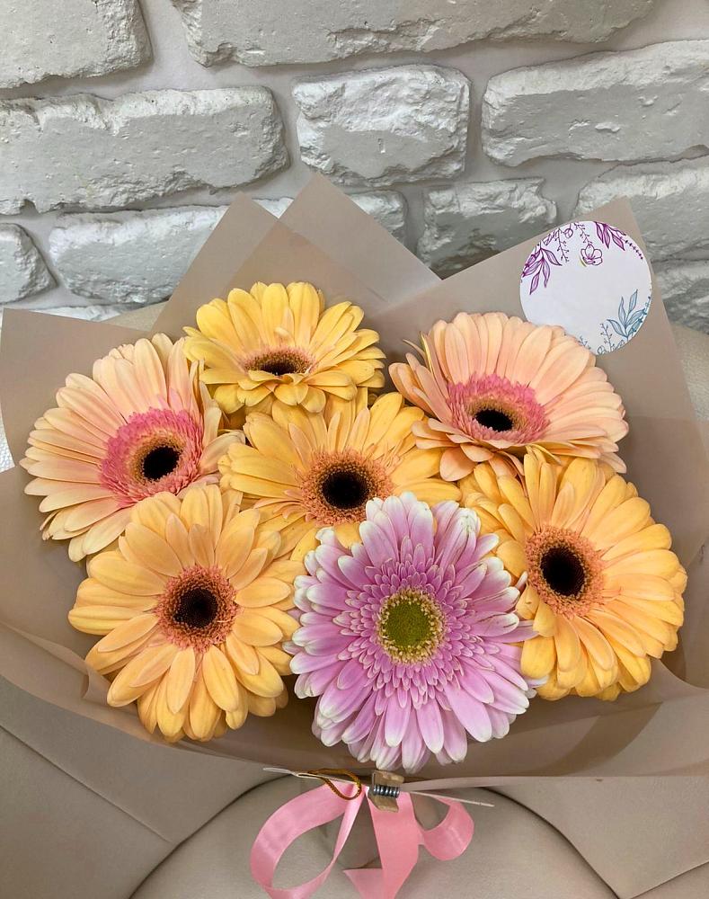 Букет цветов из: Герберы в Русаново