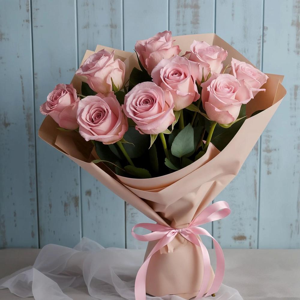 Букет цветов из: Розы в Русаново