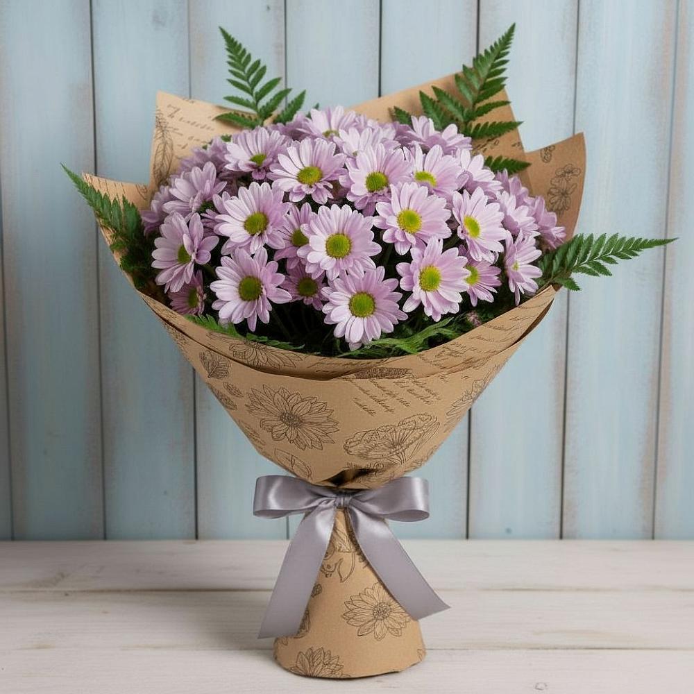 Букет цветов из: Хризантемы в Русаново
