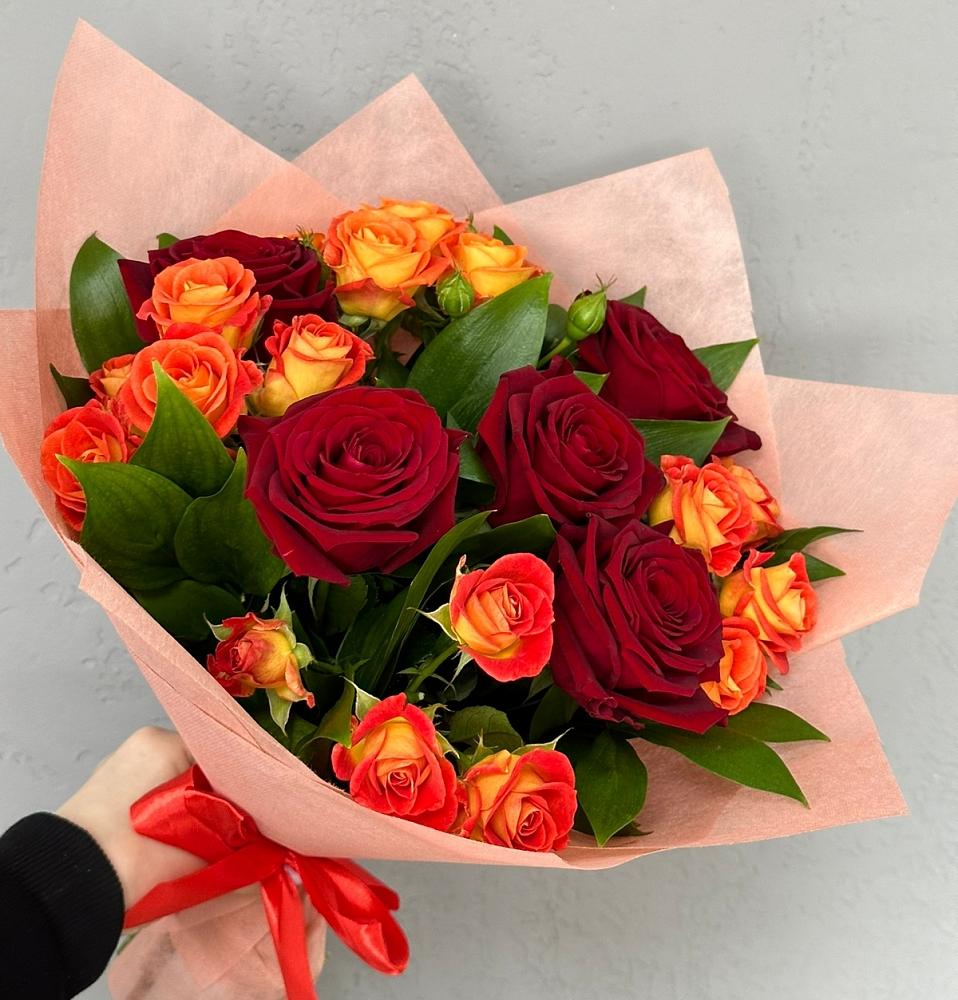 Букет Любовь и восторг в Русаново