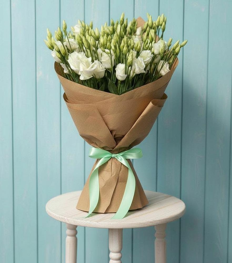 Букет цветов из: Лизиантусы в Русаново