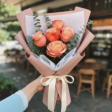 Букет цветов из:  Розы в Русаново