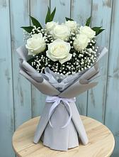 Букет цветов из:  Розы в Русаново