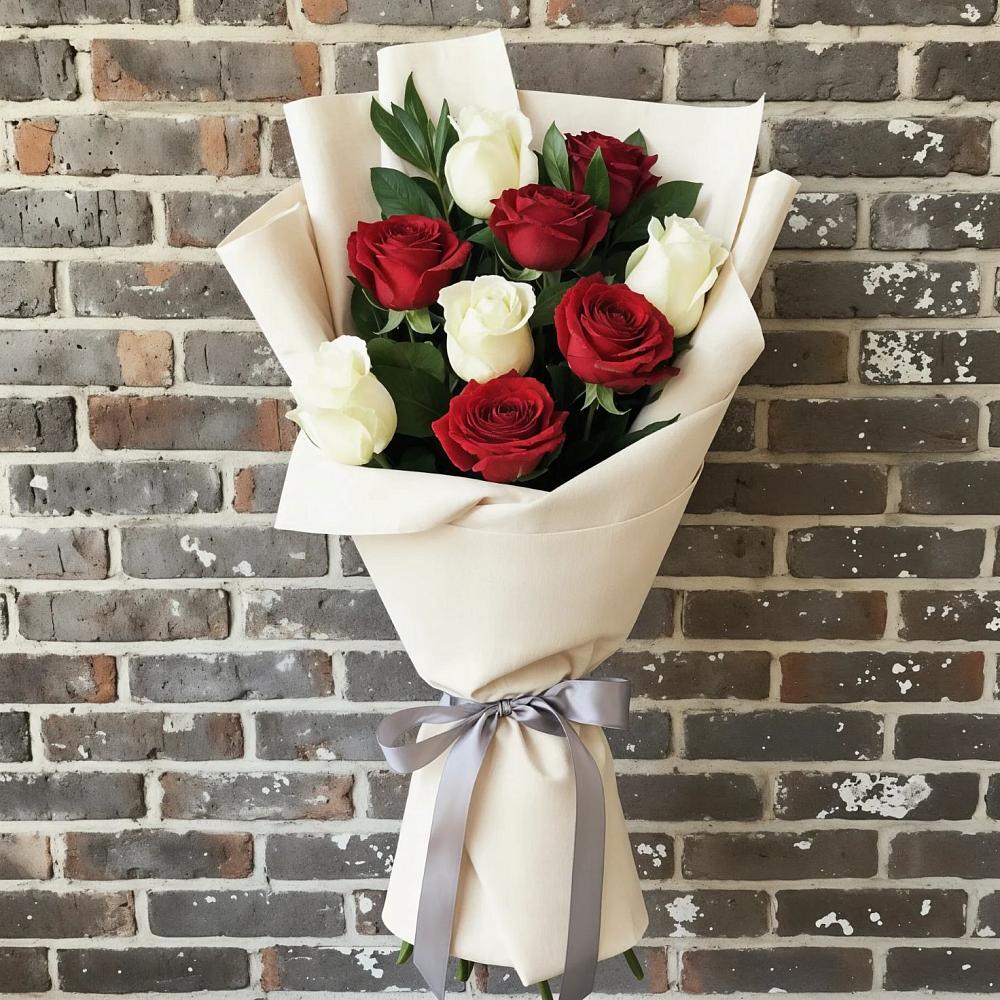 Букет цветов из: Розы в Русаново