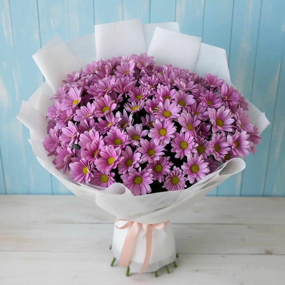 Букет цветов из: Хризантемы в Русаново