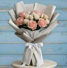 Букет цветов из:  Розы в Русаново