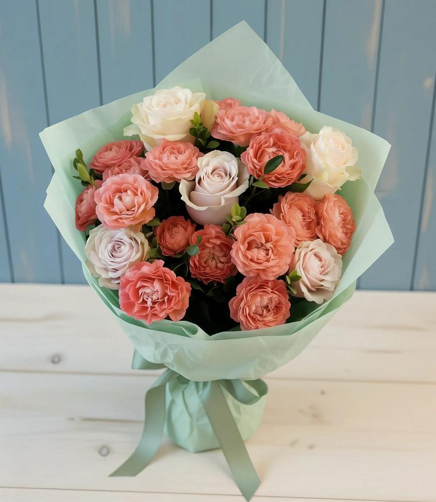 Букет цветов из: Розы в Русаново