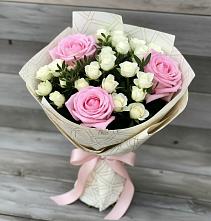 Букет цветов из:  Розы #REPLACE_PRED# Русаново