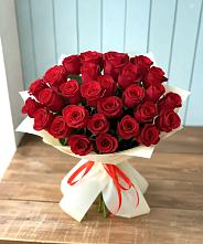Букет 29 Красных роз в Русаново