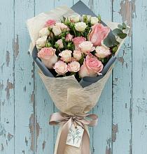 Букет цветов из:  Розы в Русаново
