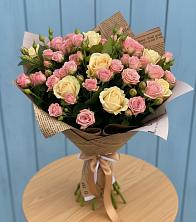 Букет цветов из:  Розы в Русаново
