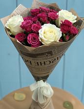 Букет цветов из:  Розы в Русаново