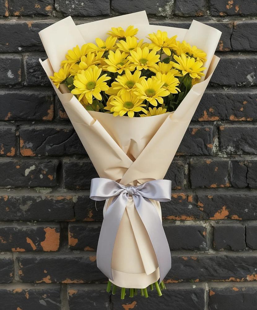Букет цветов из: Хризантемы в Русаново
