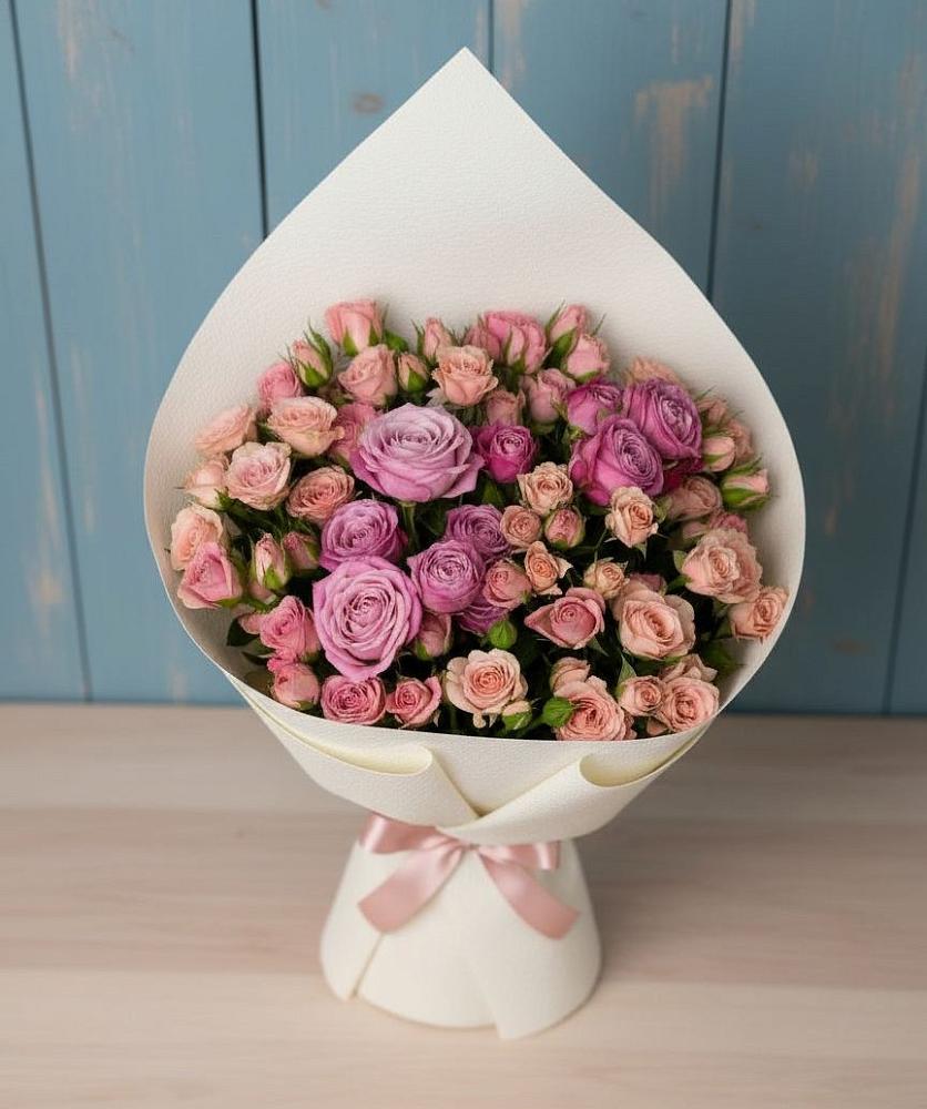 Букет цветов из: Розы в Русаново