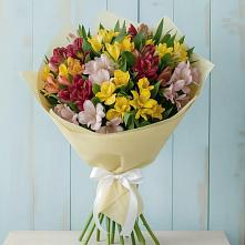 Букет цветов из:  Альстромерии в Русаново