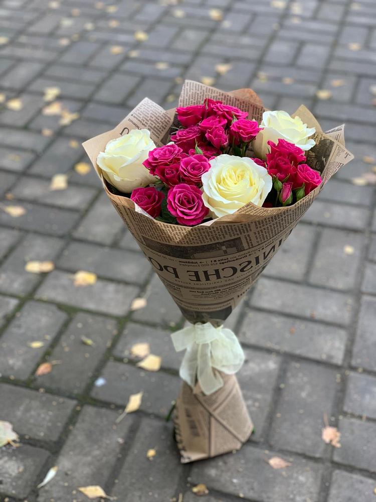 Букет цветов из: Розы в Русаново