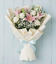 Букет цветов из:  Лилии в Русаново