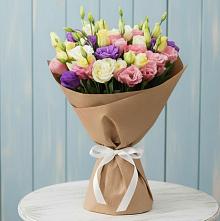 Букет цветов из:  Лизиантусы в Русаново