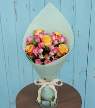 Букет цветов из:  Розы в Русаново