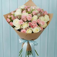 Букет цветов из:  Розы в Русаново