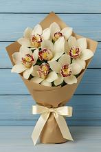 Букет цветов из:  Орхидеи и Розы #REPLACE_PRED# Русаново